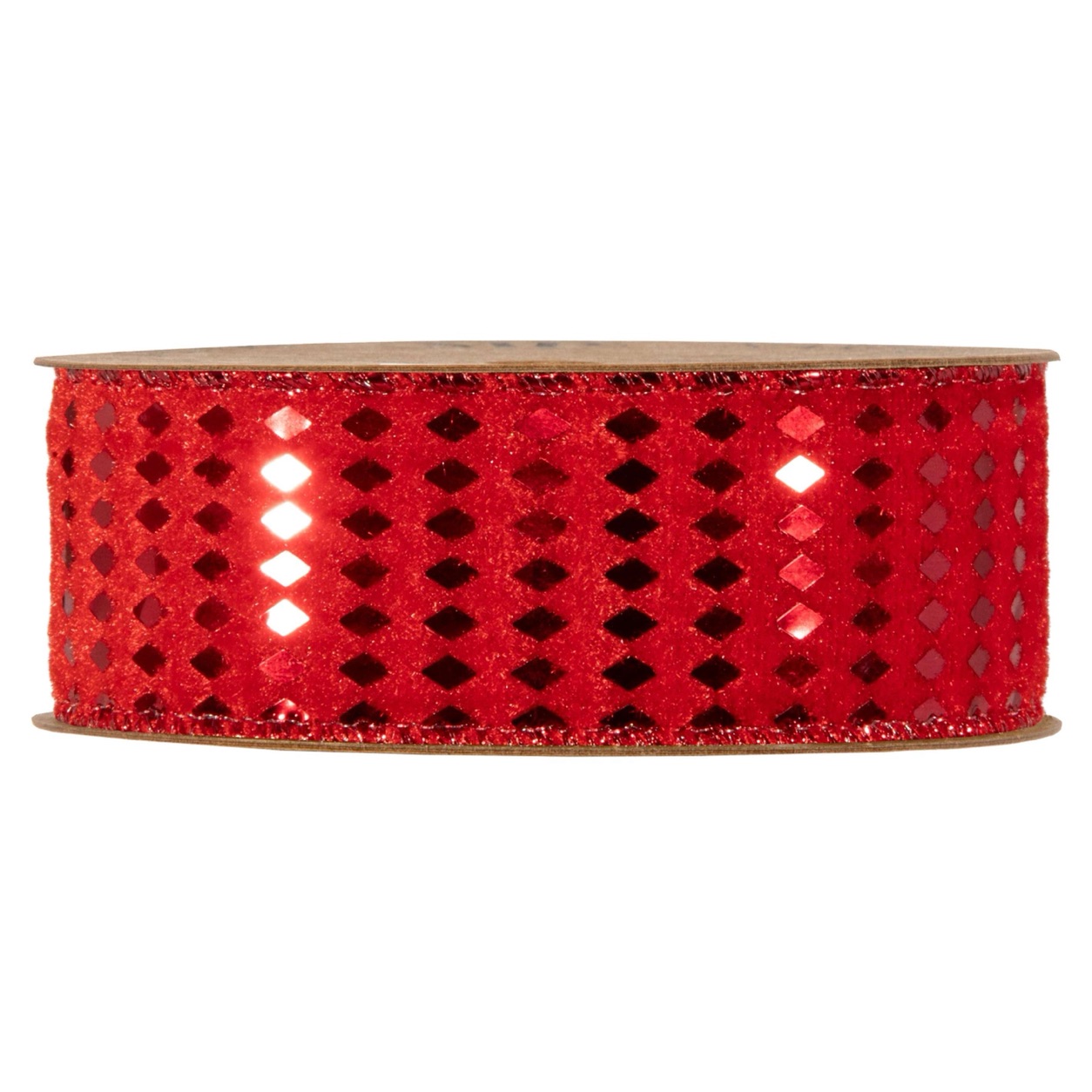 nastro poliestere h.9,5cm effetto corallo rotolo 10mt 78rete0100