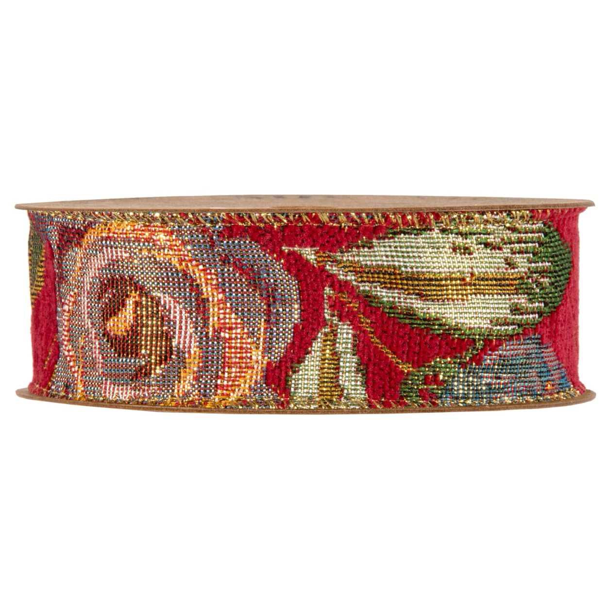 nastro poliestere h.9,5cm effetto corallo rotolo 10mt 78rete0100