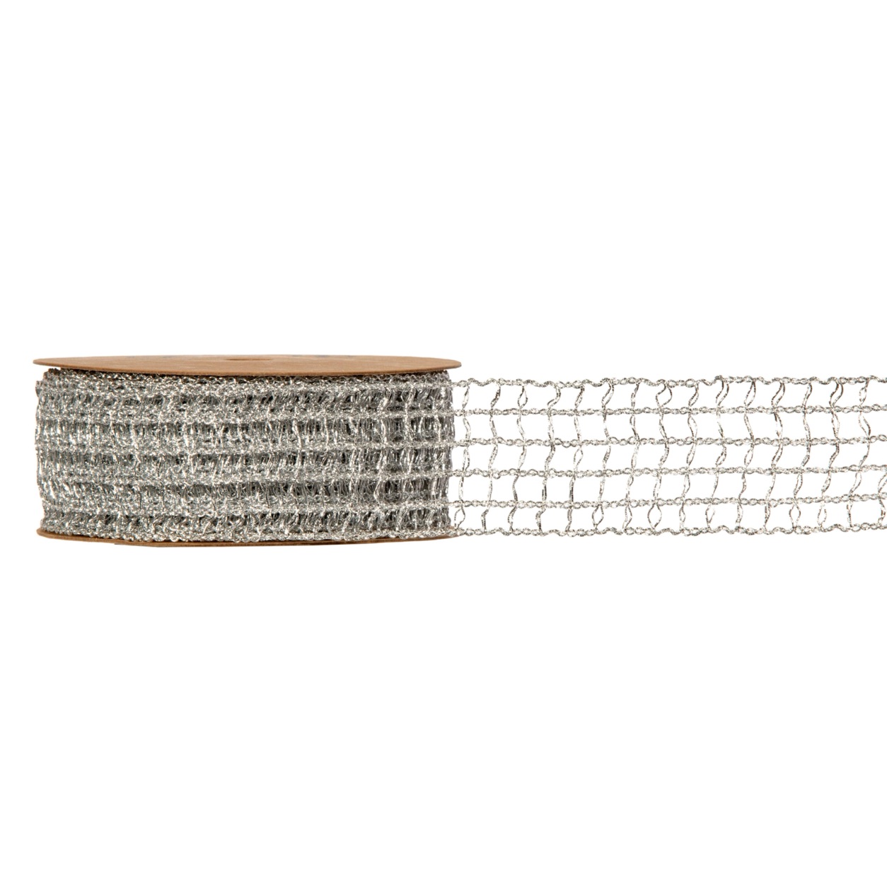 nastro poliestere h.9,5cm effetto corallo rotolo 10mt 78rete0100