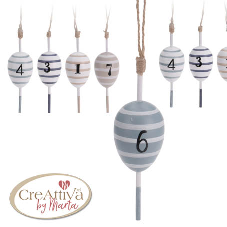 GALLEGGIANTE LEGNO 5X18CM - 93DEC20700