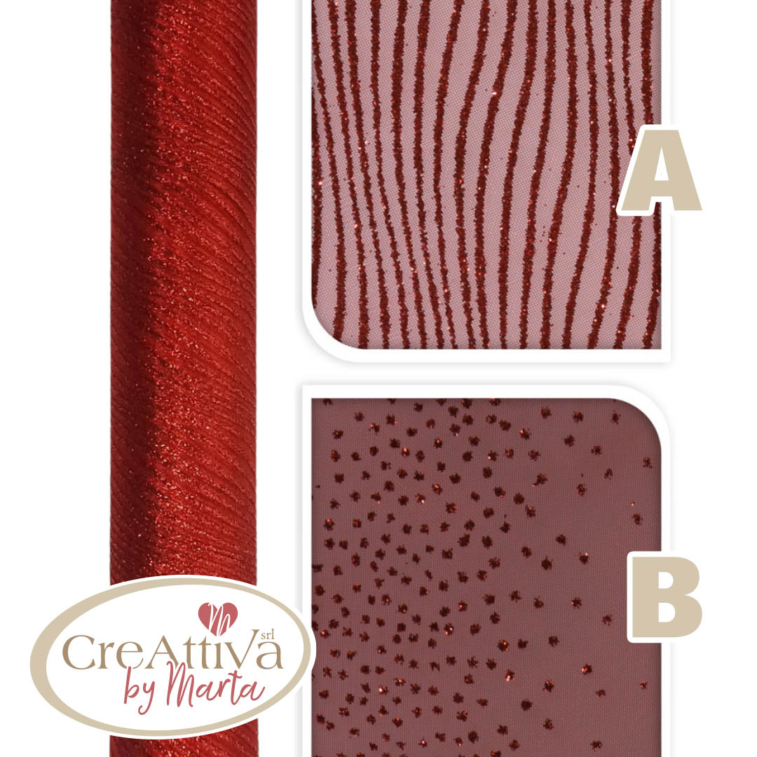 ROTOLO ORGANZA H.30CMX5MT MOD. ASSORTITI