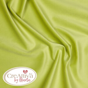 VELLUTO CINIGLIATO FOGLIO 45X46CM CIRCA - 97FTS005 - Verde Mela - VDM