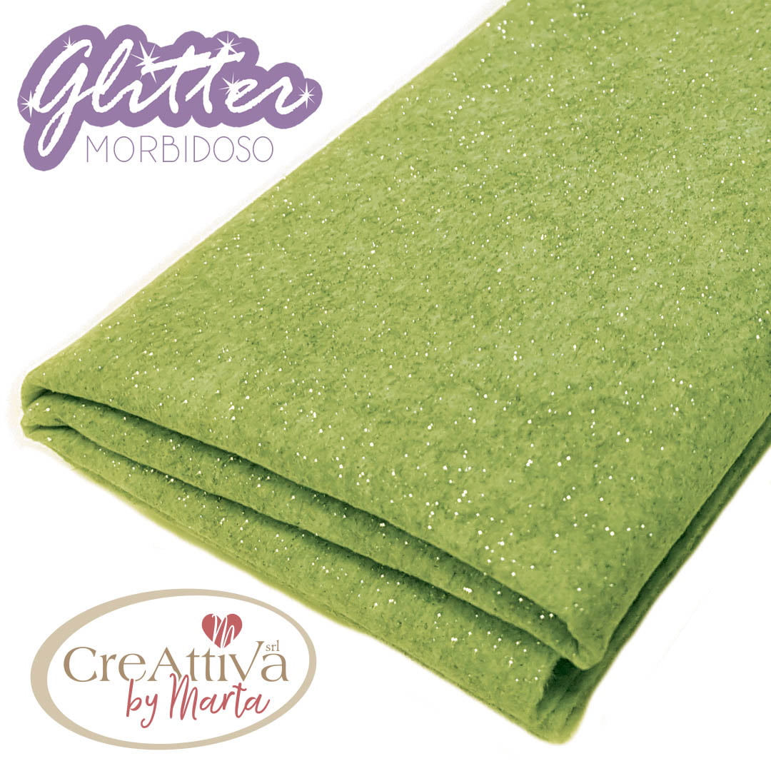 pannolenci glitter argento,pannolenci morbidoso,50×45 cm,décor cameretta,fiori pannolenci,applique,cucito creativo,creattiva by marta,CRGLIT01