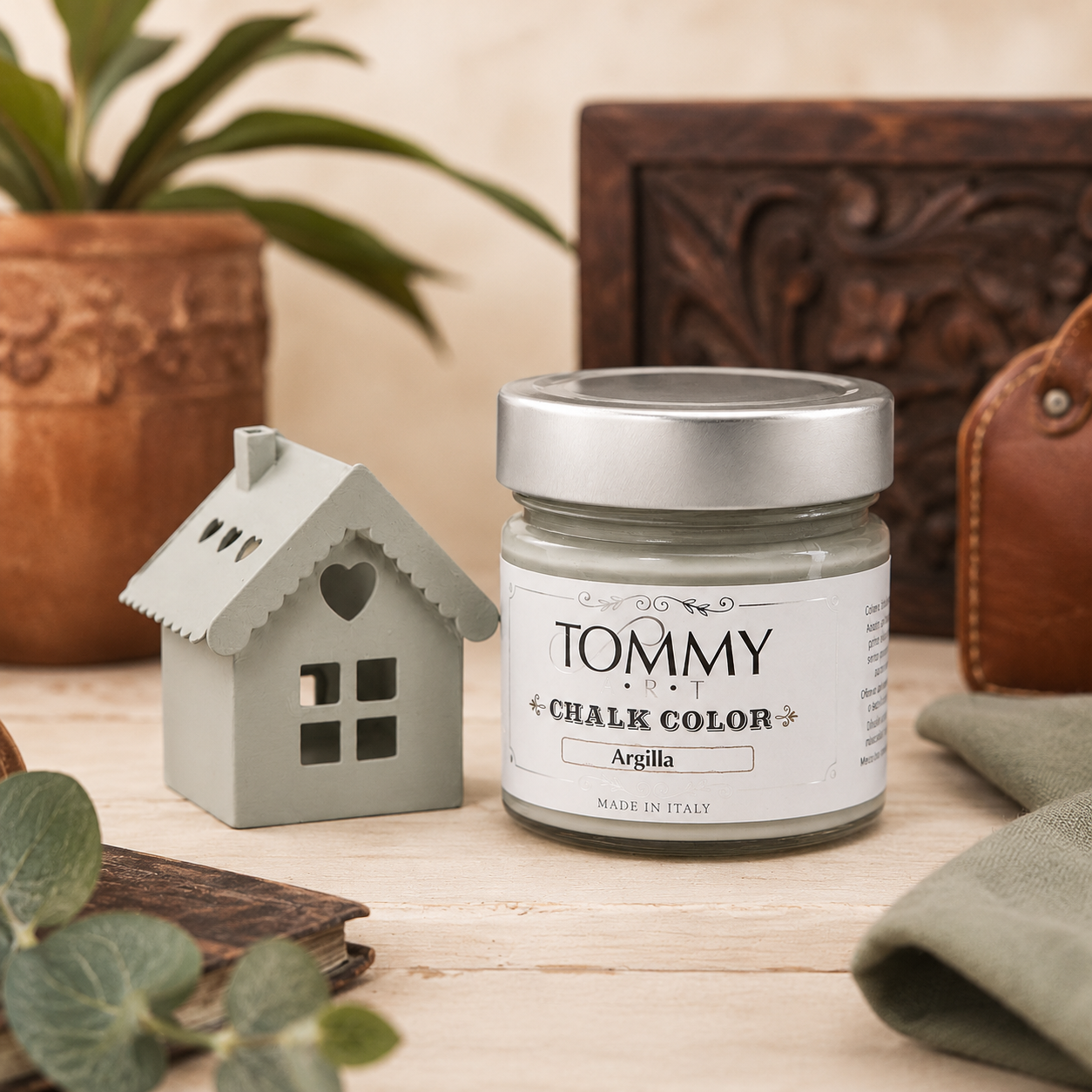 Barattolo vernice Chalk Color Argilla Tommy Art