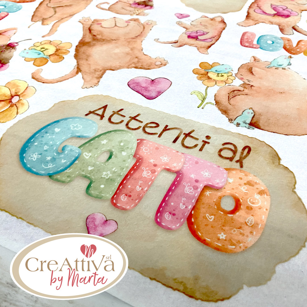 PANNOLENCI MORBIDOSO 1MM 45X50CM STREGABOX MICIOMIAO - CRPMS00300 - immagine 5