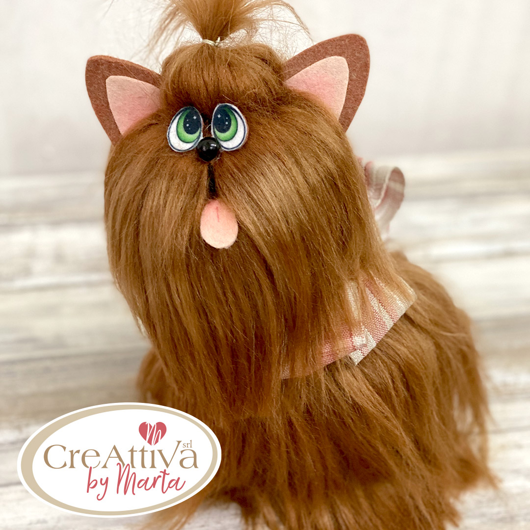 KIT CAGNOLINO YORKSHIRE TERRIER IN PELO/BARBA - CRKIT26400 - immagine 2