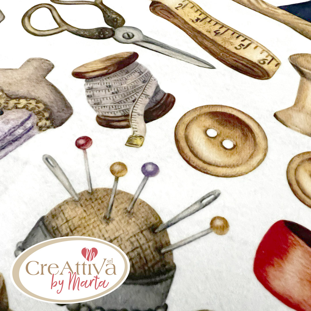 PANNOLENCI MORBIDOSO 1MM 45X50CM STREGABOX CUCILOVE - CRPMS02100 - immagine 4