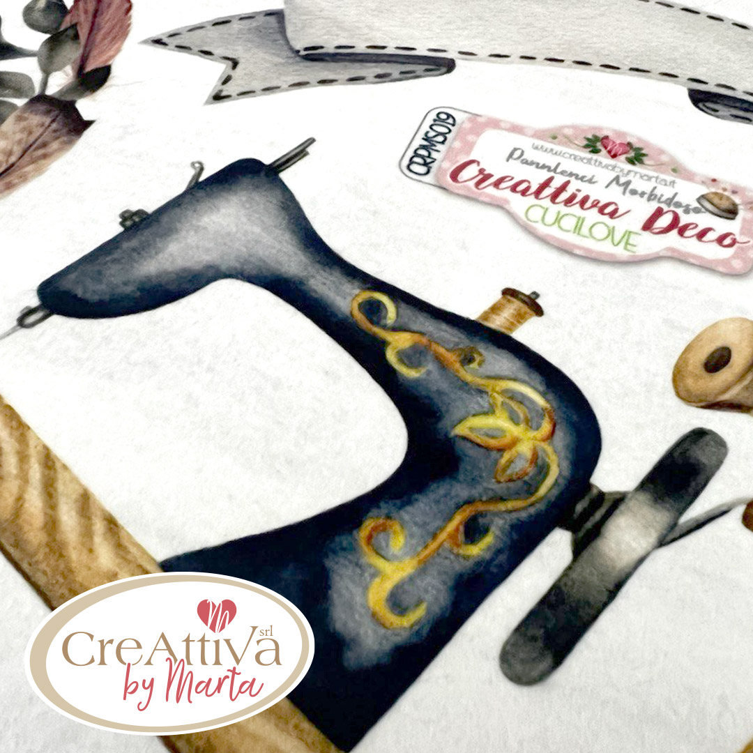 PANNOLENCI MORBIDOSO 1MM 45X50CM STREGABOX CUCILOVE - CRPMS02100 - immagine 5