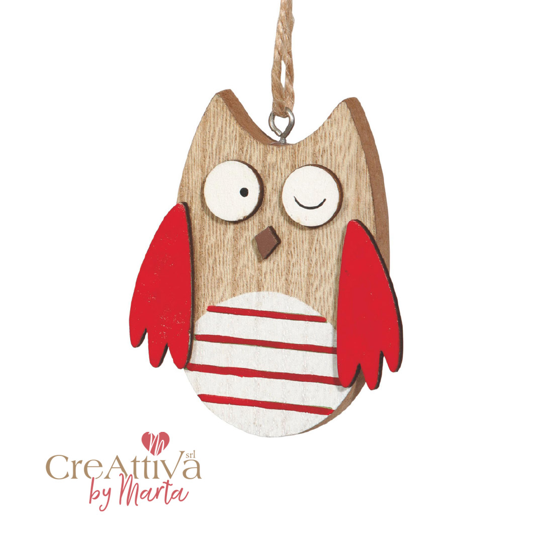 GUFETTO IN LEGNO 8X6CM - 78DEC16500