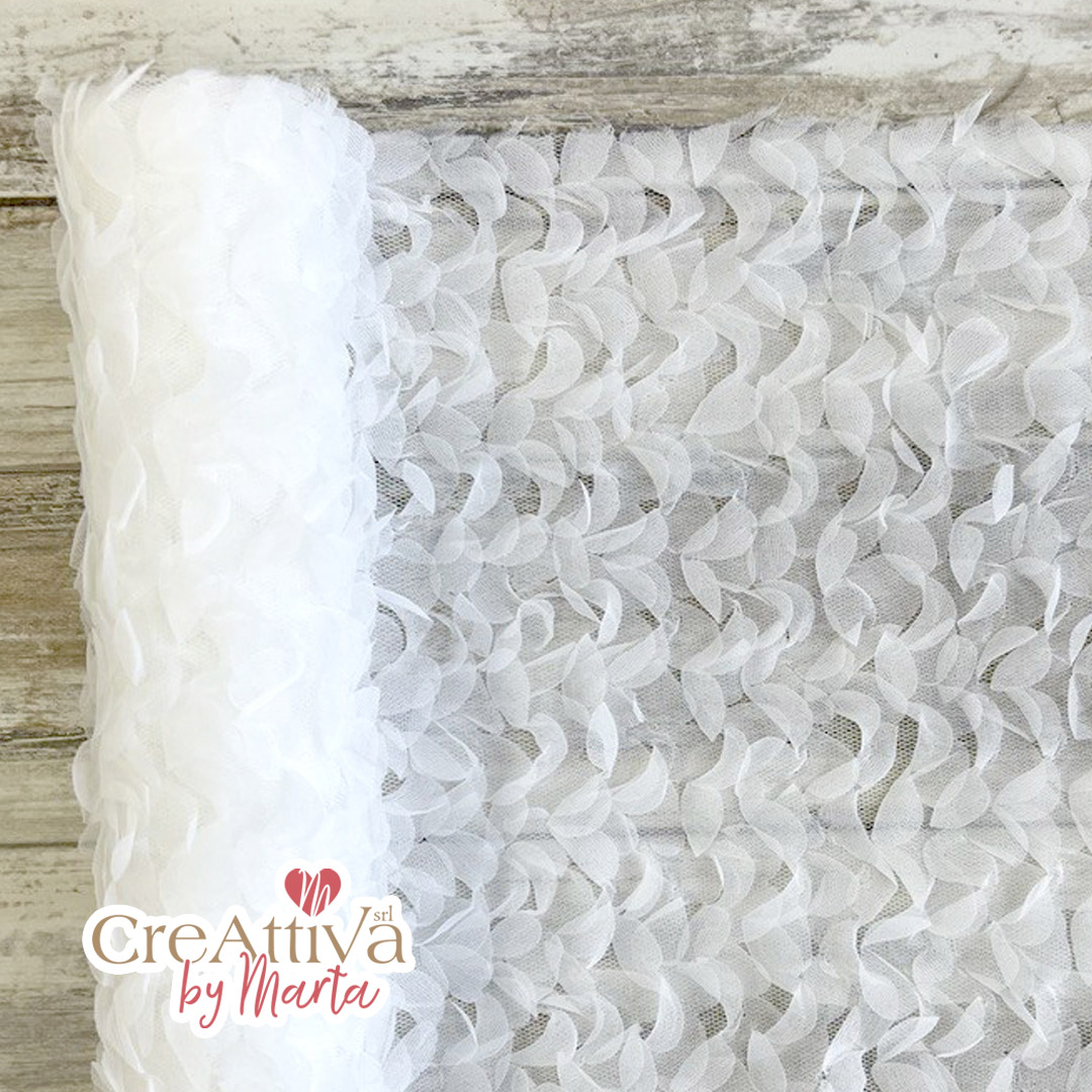 PIZZO LEGGERO ONDE 50X25CM - 78TES02000