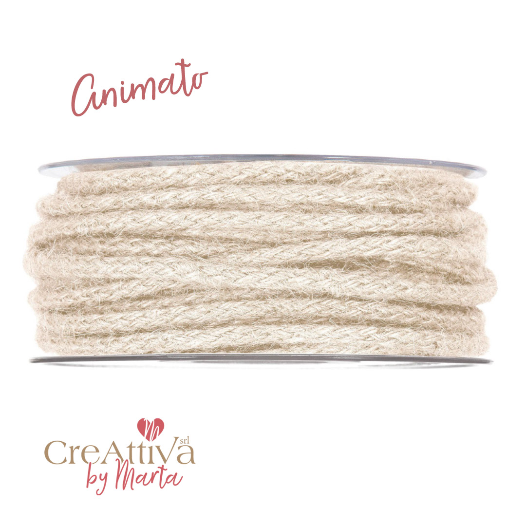 CORDA ANIMATA JUTA NATURAL 5MM - 78NAS29500