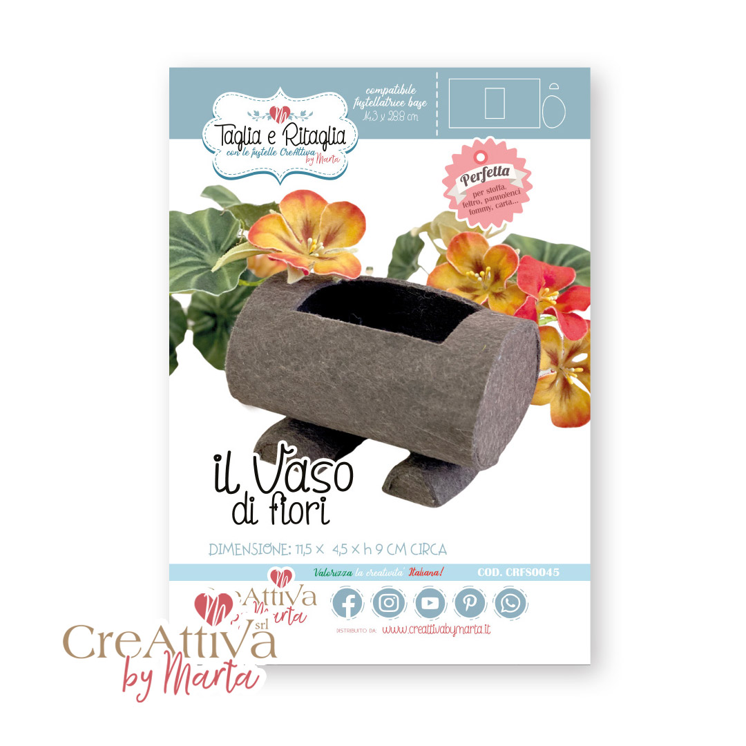 FUSTELLA IL VASO DI FIORI - CRFS004500