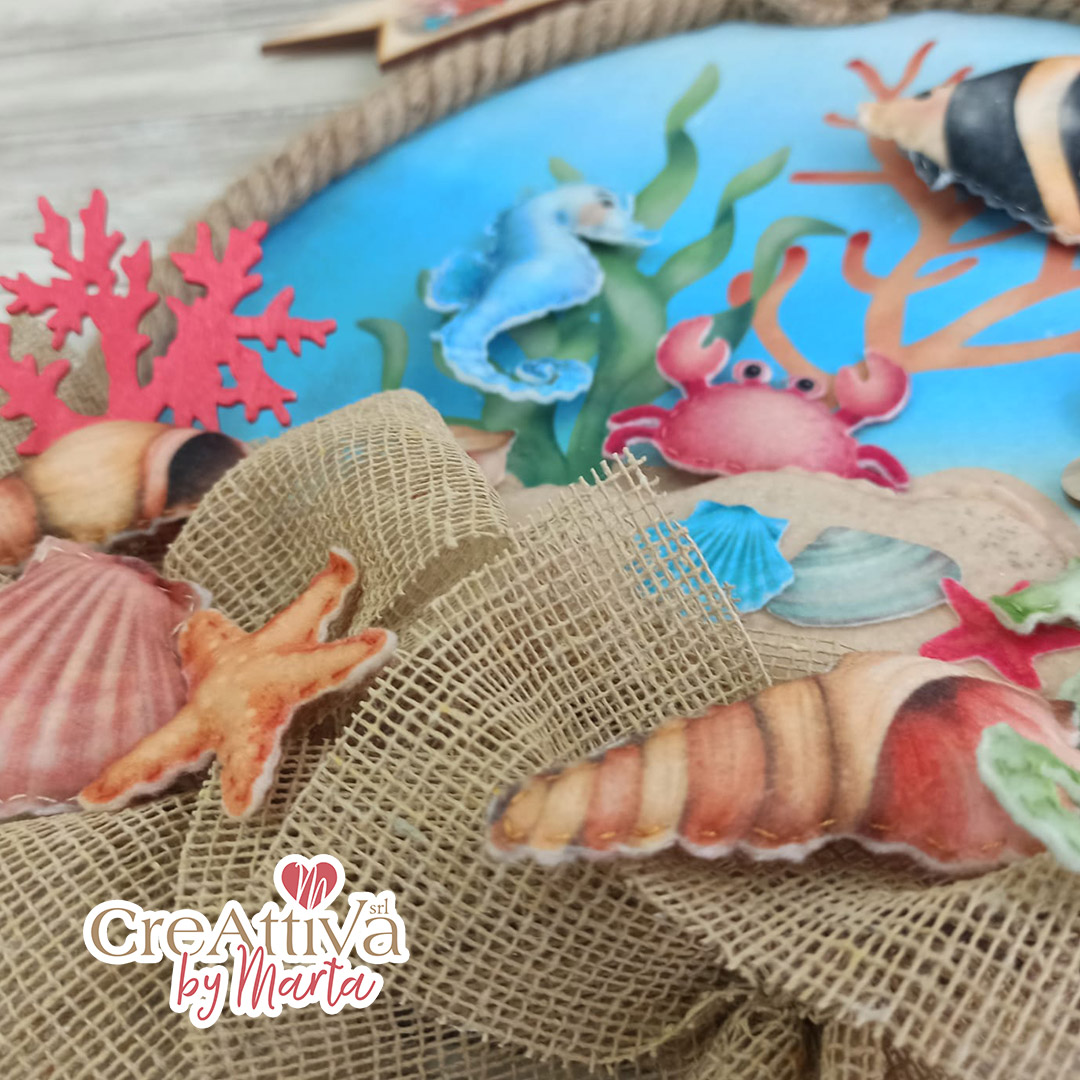 KIT GHIRLANDA CORDA L'ACQUARIO IN PANNOLENCI MORBIDOSO - CRKIT41000 - immagine 3