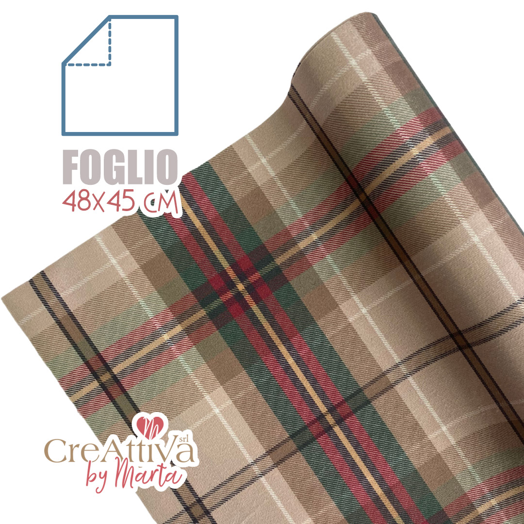 VELLUTO SCOZZESE FOGLIO 45XH.48CM - 78FTE024