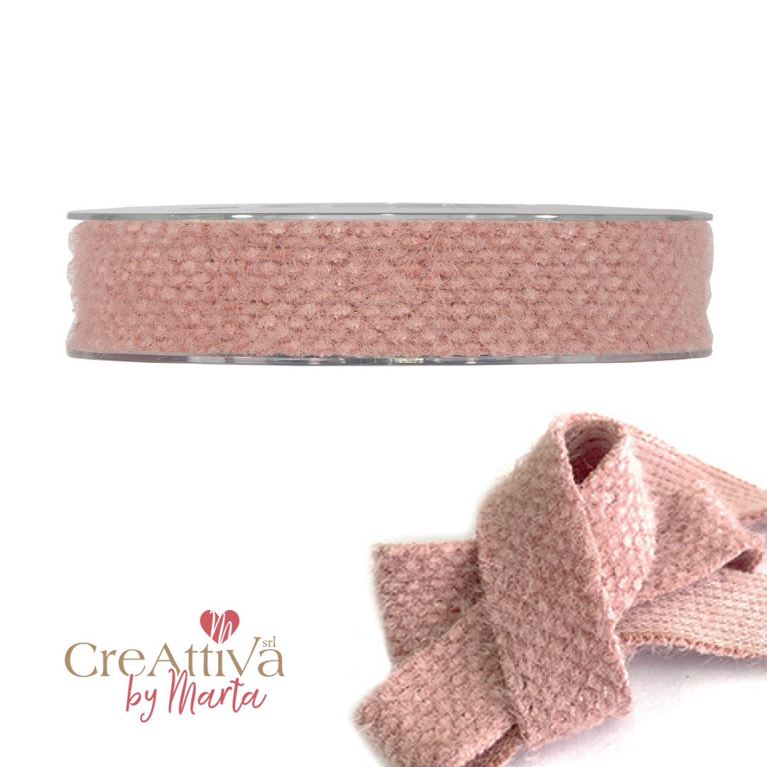 1 METRO DI NASTRO MOHAIR MORBIDO H2,5CM - 78NAS336