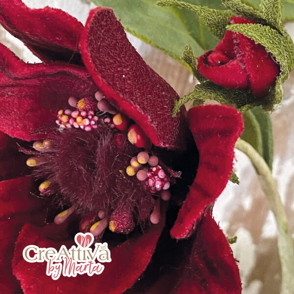 KIT FIORE DI CIOCCOLATO IN VELLUTO CINIGLIATO - CRKFR015 - immagine 2
