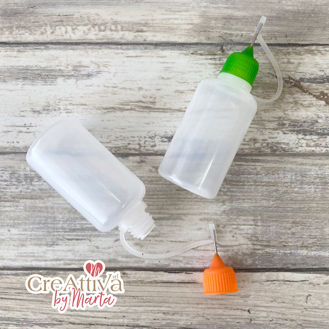 2 pz flaconi per colla con punta ad ago 30 ml cracc060