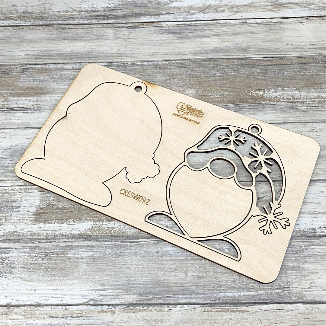 formastencil easywood card busta buon natale h12,7x12,6 cm cresw086