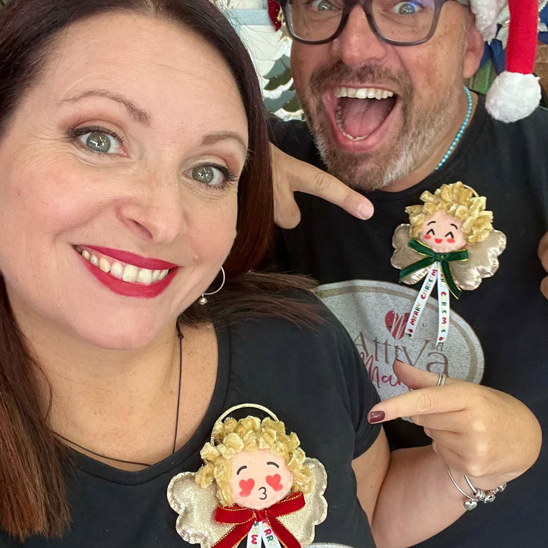 spilla angioletto emoji promo fiera ai2024 crkit532