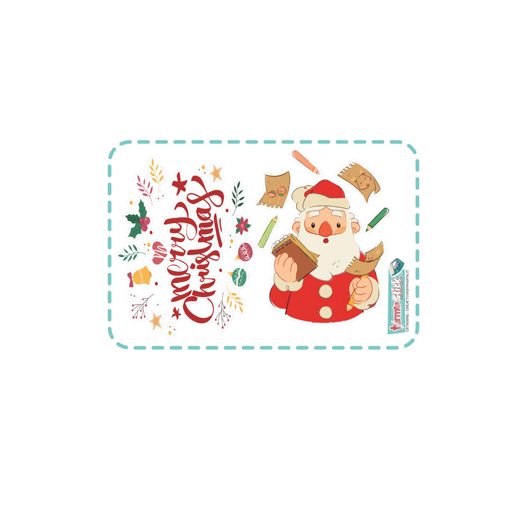 termostick babbo natale lavora a maglia 12x8,5 cm circa crtrs049