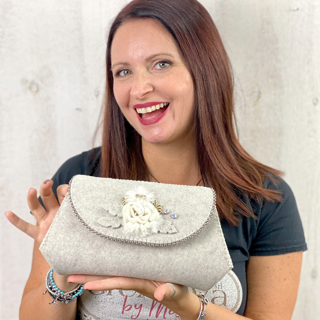 kit borsa flap con formastencil easywood crkit572