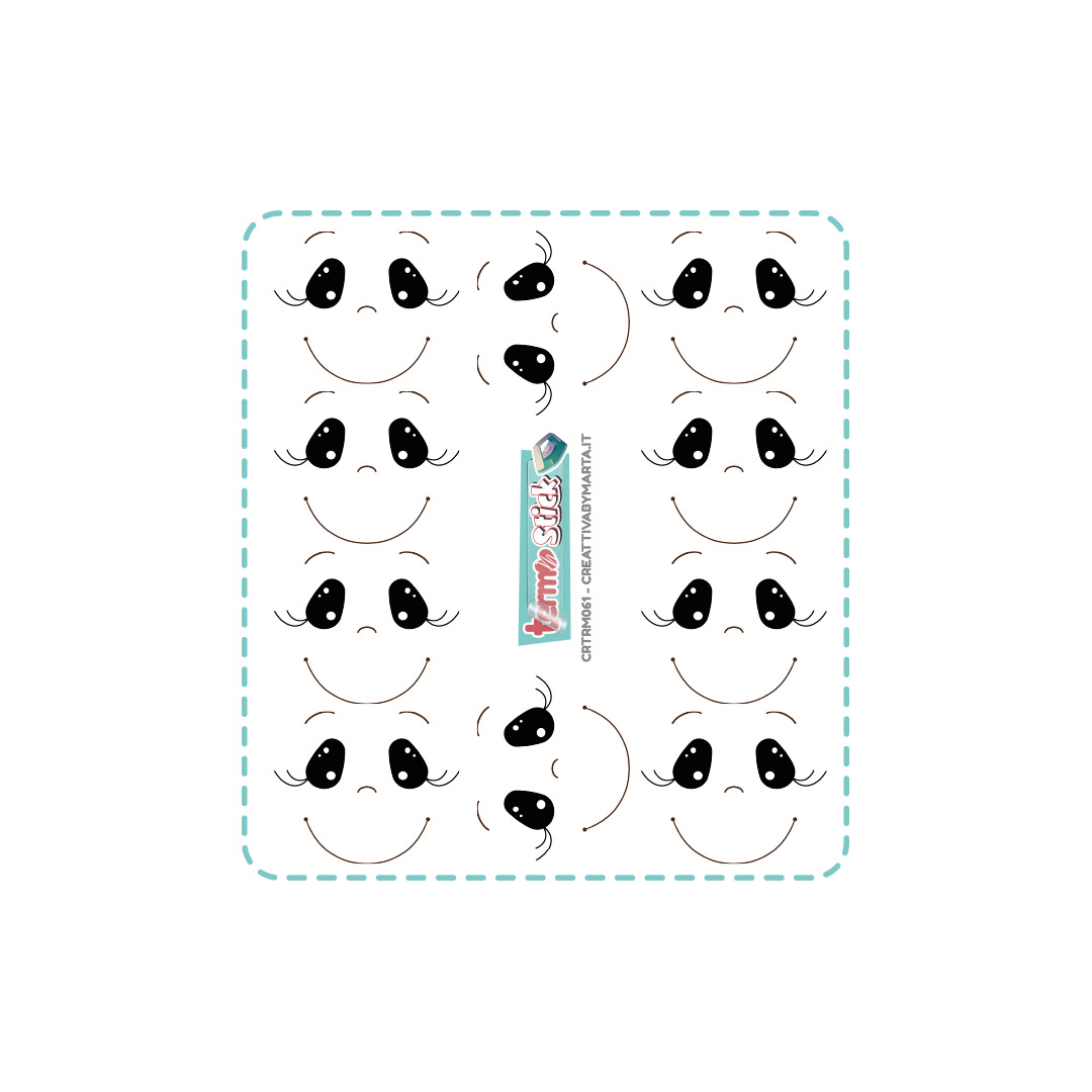 sagoma marsupietto misura 25 x h17,5 cm circa cresw067