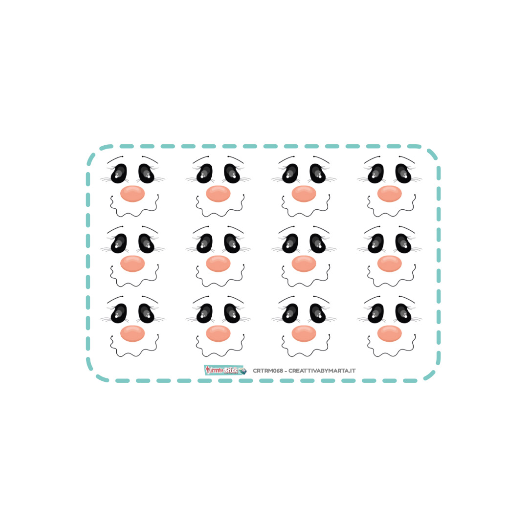 sagoma marsupietto misura 25 x h17,5 cm circa cresw067