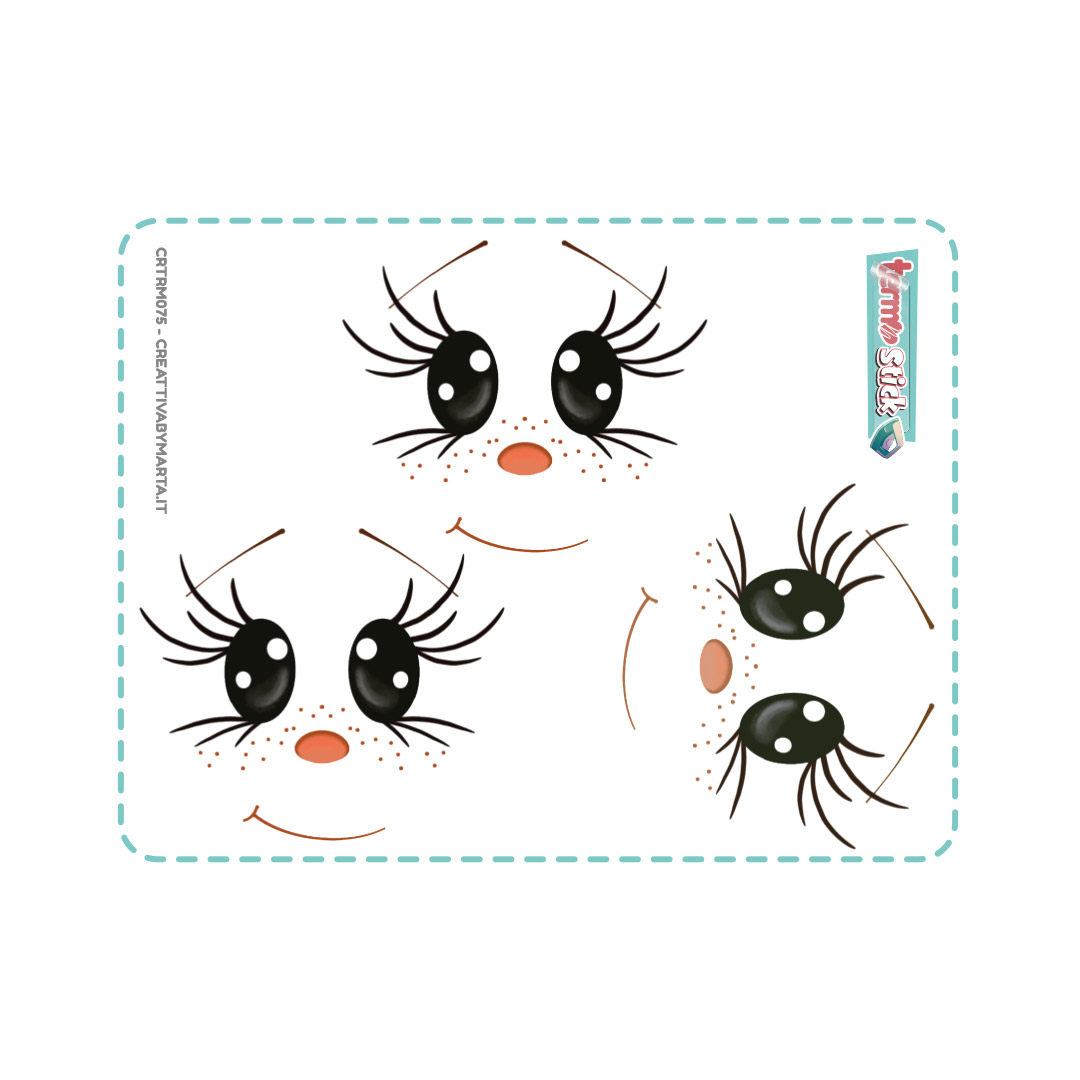 sagoma marsupietto misura 25 x h17,5 cm circa cresw067