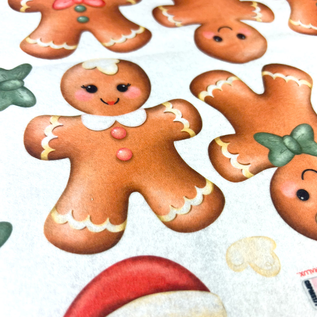 Biscotti omino pan di zenzero natalizi decorati