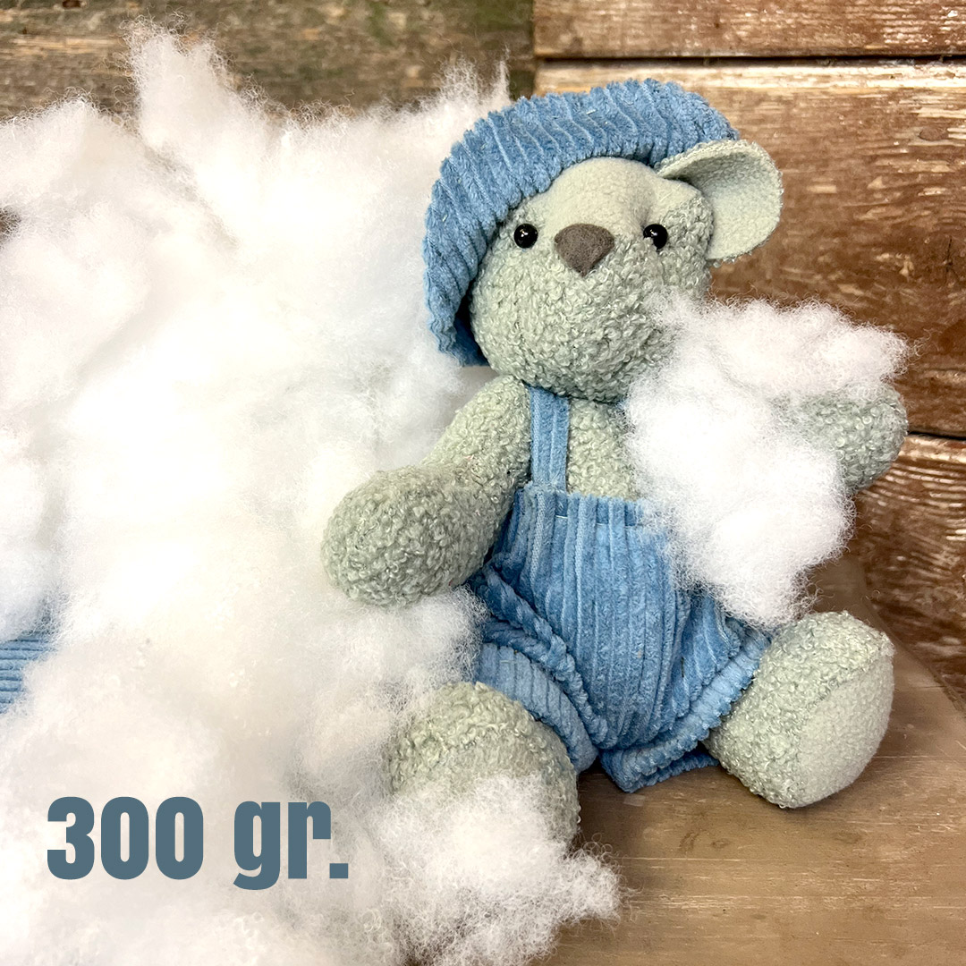 Orsetto di peluche con imbottitura sintetica 300 grammi