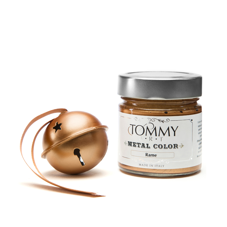 Vernice metallica rame Tommy Art con campanella.