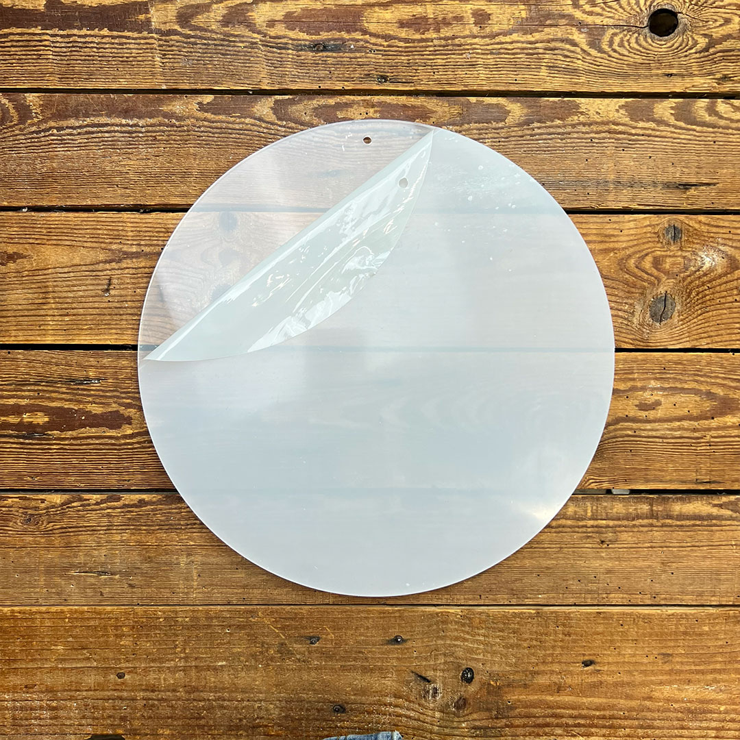 CERCHIO LASERATO IN PLEXIGLASS SPESSORE 5MM – CRPLX003