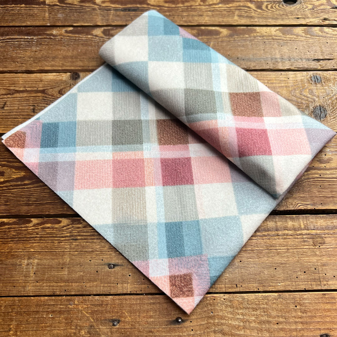 PANNOLENCI MORBIDOSO DECO PATTERN TARTAN VINTAGE 50×45CM – CRPMS184