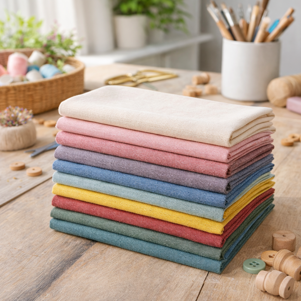 100% COTONE TINTO IN TRAMA VINTAGE MELANGE H144CM – CRTES015