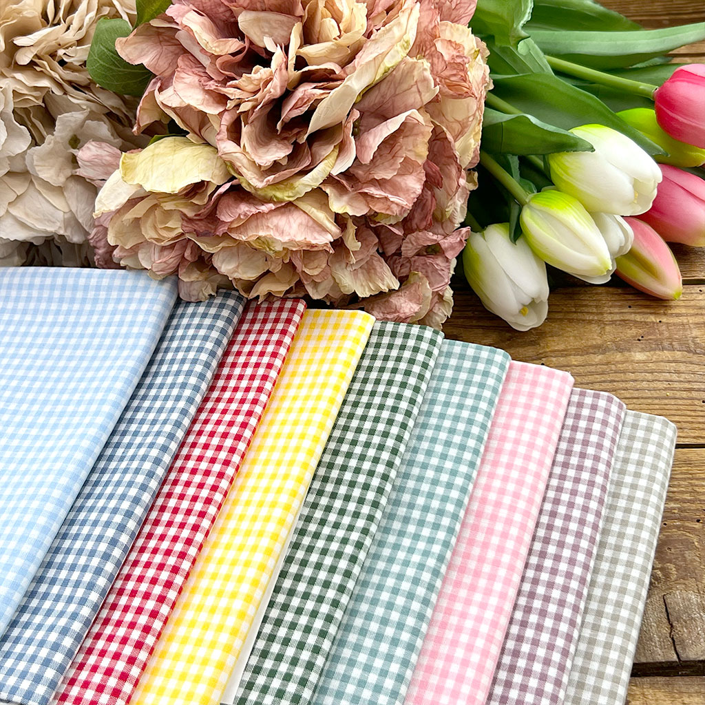 cotone vichy 2,7mm vintage,tessuto cotone certificato OEKO-TEX,cotone 100% naturale H144,tessuto vichy per borse,cotone vintage melange,tessuto cucito creativo,tessuto per sacche asilo,CRTES017