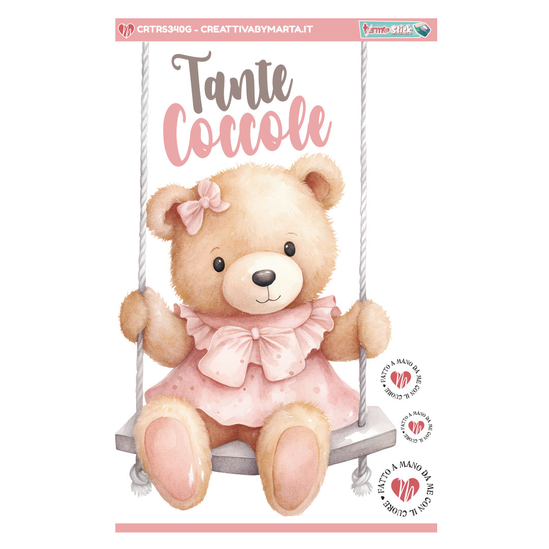 TERMOSTICK ORSETTA SU ALTALENA ROSA โ CRTRS340