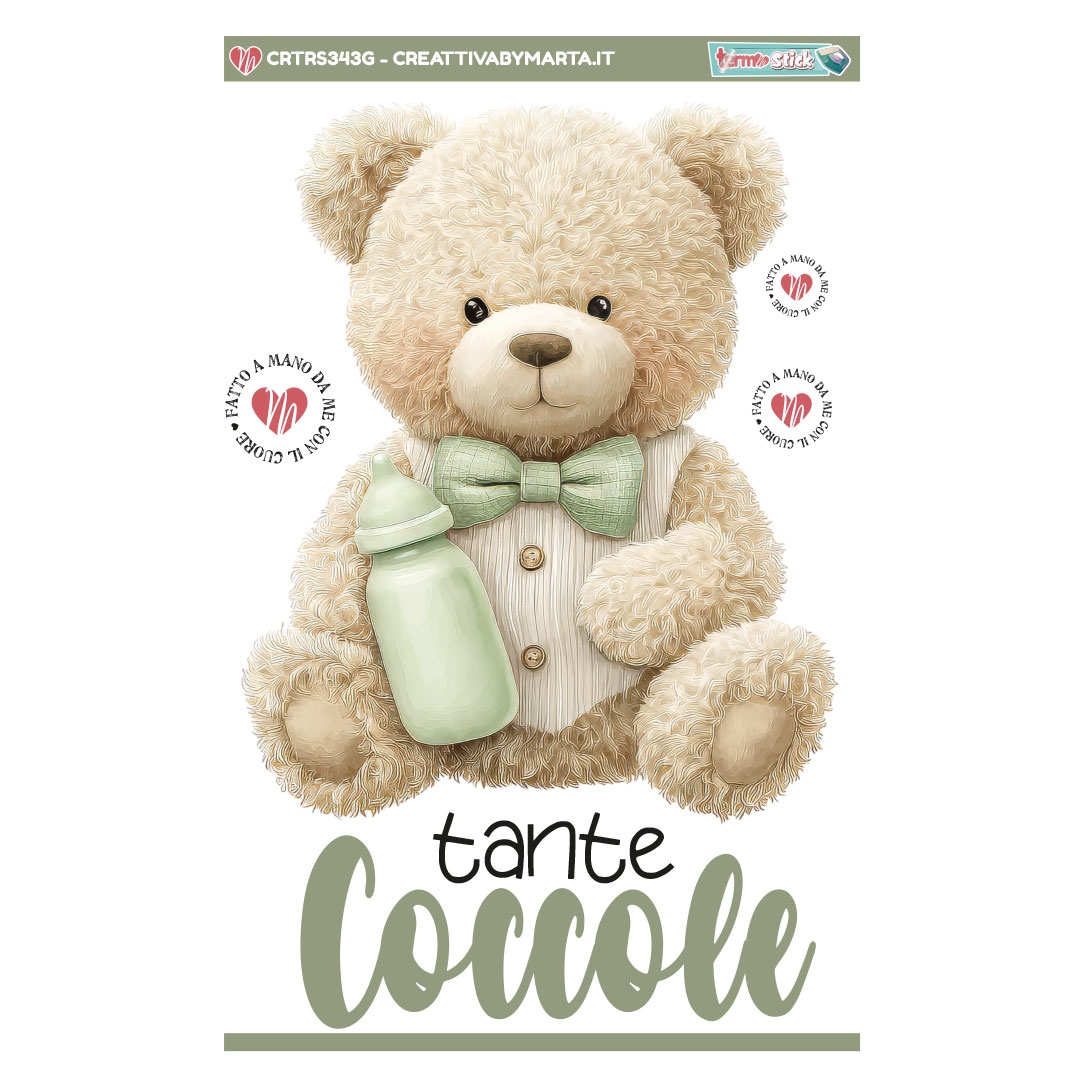 TERMOSTICK ORSETTO CON BIBERON VINTAGE โ CRTRS343