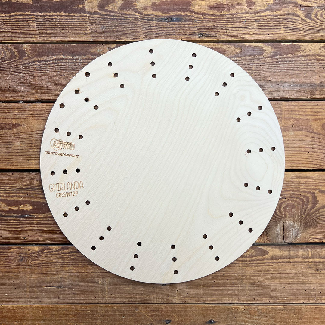 EASYWOOD CRAFTY TWIST GHIRLANDA GRANDE DIAMETRO 30 CM โ CRESW129