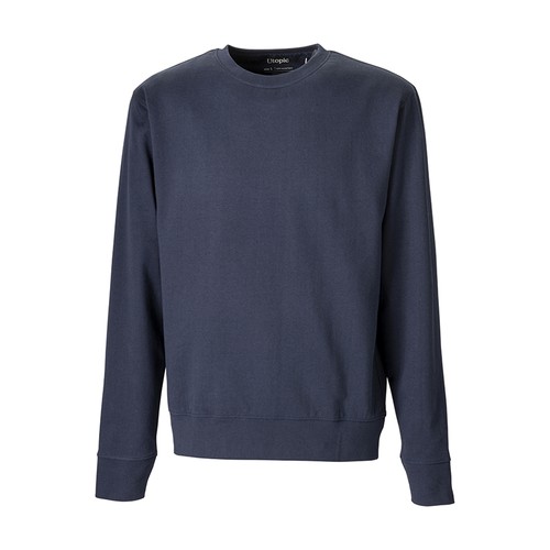 FELPA GIROCOLLO TESSUTO RIGENERATO 280 GR. UNISEX 60% COTONE 40% POLIESTERE - CRFLP001 - immagine 6